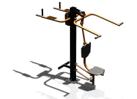 Уличный тренажер "Верхняя тяга Брусья Пресс" УТ339 в Белгороде