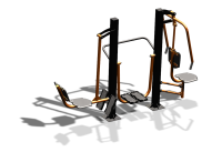 Уличный тренажер "Жим ногами Шагомер Жим от груди" УТ333 в Белгороде