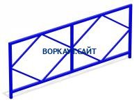 Ограждение площадки МАФ 5001 в Белгороде