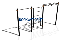 Спортивный комплекс воркаут ВС-129 в Белгороде