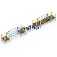 Детский спортивный комплекс Двойной мостик ДСК 3115 в Белгороде