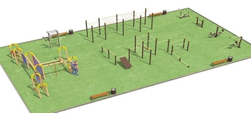 Проект спортивной площадки для любого возраста - 1 096 200 рублей. в Белгороде