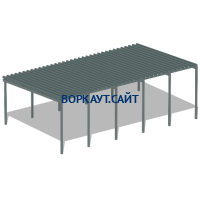 Теневой навес для зрителей большой