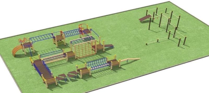 Проект спортплощадки с полосой препятствий - 1 178 100 рублей в Белгороде