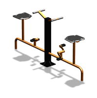 Уличный тренажер  "Вело двойной"   УТ211 в Белгороде