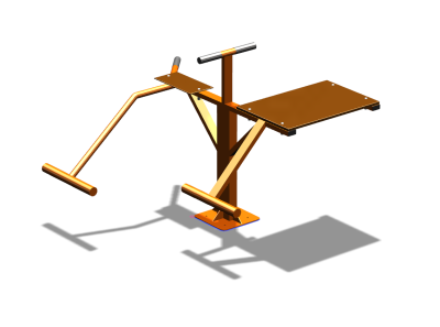 Уличный тренажер "Пресс Гиперэкстензия" УТ327 в Белгороде