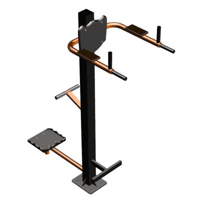 Уличный тренажер "Брусья Пресс Твистер" УТ345 в Белгороде