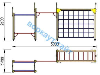 Детский спортивный комплекс Атлет ДСК 3106 в Белгороде