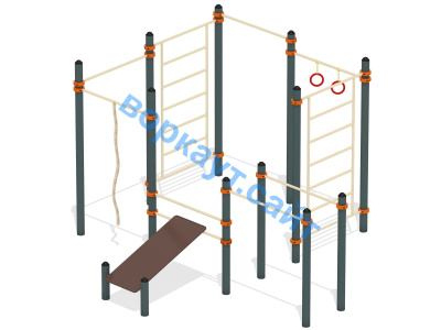 Спортивный комплекс воркаут ВС-47 в Белгороде