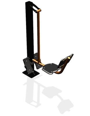 Уличный тренажер "Жим ногами одинарный" УТ 110 в Белгороде Уличный тренажер "Жим ногами одинарный" УТ 110 в Белгороде