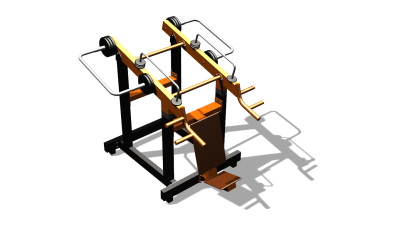 Силовой уличный тренажер  "Жим вверх"  УТ421 в Белгороде