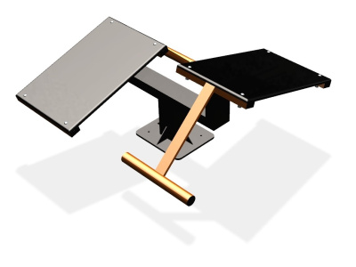 Уличный тренажер  "Скамья для пресса двойная"   УТ213 в Белгороде