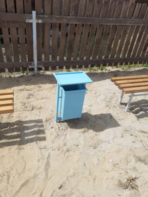 Урна с крышкой МАФ 1631 в Белгороде