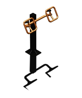 Уличный тренажер "Штурвал одинарный" УТ 122 в Белгороде