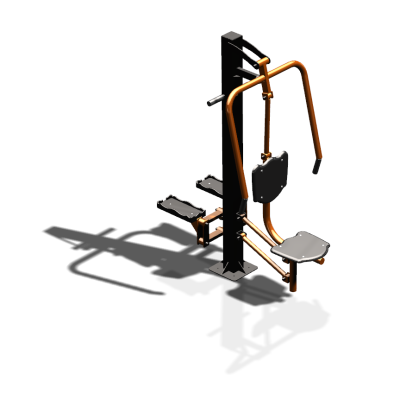 Уличный тренажер "Жим от груди Степпер" УТ342 в Белгороде