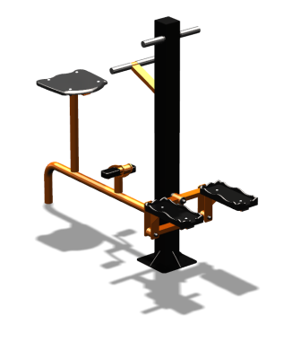 Уличный тренажер "Вело Степпер" УТ319 в Белгороде