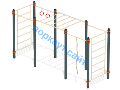 Воркаут комплекс гимнастический  ВС-24 в Белгороде