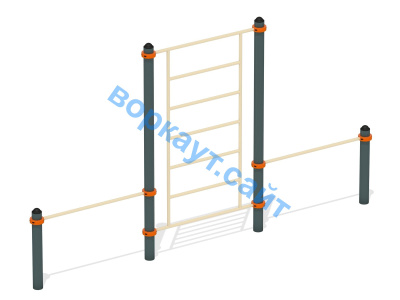 Шведская стенка с перекладинами ВС-13 в Белгороде