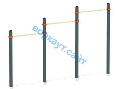 Турник тройной ВС-4 в Белгороде