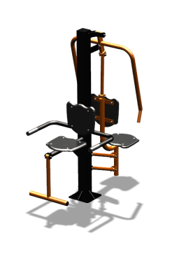 Уличный тренажер "Жим от груди Флекс" УТ324 в Белгороде