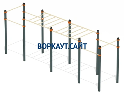 Воркаут рукоход с турниками ВС-23 в Белгороде