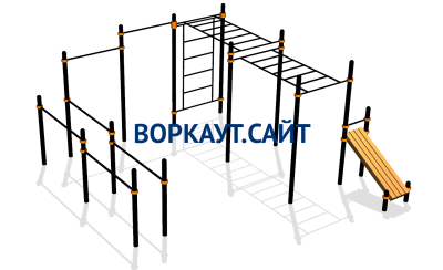 Спортивный комплекс воркаут ВС-109 в Белгороде