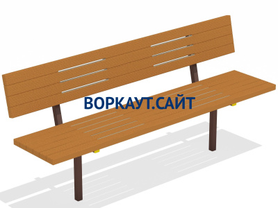 Диван уличный МАФ 1608 в Белгороде