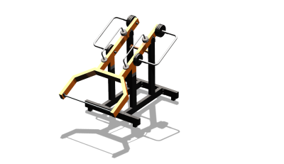 Силовой уличный тренажер  "Мультиштанга"  УТ417 в Белгороде
