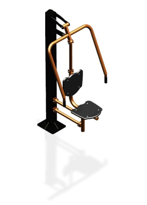 Уличный тренажер "Жим от груди одинарный" УТ 111 в Белгороде