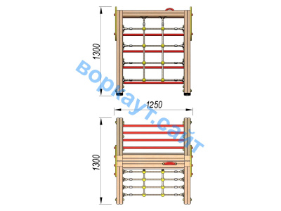 Детский спортивный комплекс ДСК 3201 в Белгороде