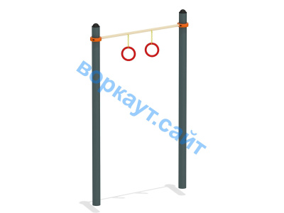 Турник с кольцами ВС-7 в Белгороде Турник с кольцами ВС-7 в Белгороде