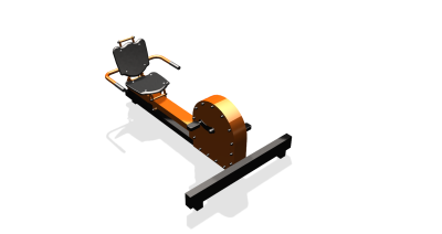 Силовой уличный тренажер  "Велотренажер"  УТ410 в Белгороде