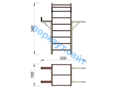 Детский спортивный комплекс 3 в 1 ДСК 3103 в Белгороде