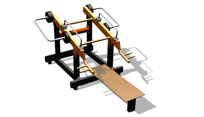 Силовой уличный тренажер  "Жим от груди"  УТ422 в Белгороде