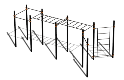 Спортивный комплекс воркаут ВС-118 в Белгороде