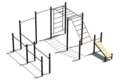 Спортивный комплекс воркаут ВС-146 в Белгороде