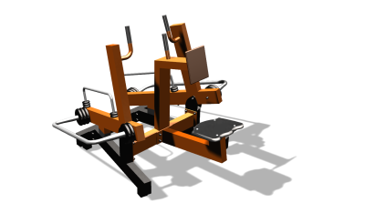 Силовой уличный тренажер  "Рычажная тяга"  УТ419 (тренажер находится на оптимизации у производства  и внешне может отличится от заявленной картинки в Белгороде