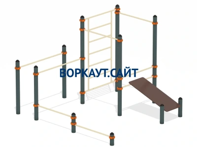 Спортивный комплекс воркаут ВС-43 в Белгороде