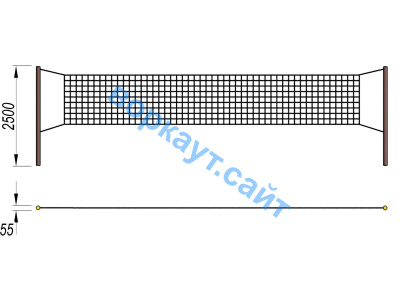 Волейбольные стойки СИО 3515 в Белгороде