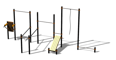 Спортивный комплекс воркаут ВС-90 в Белгороде Спортивный комплекс воркаут ВС-90 в Белгороде