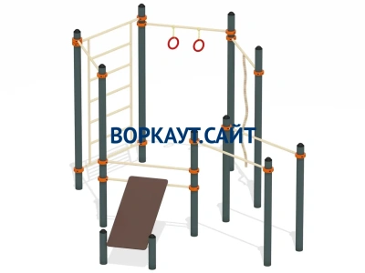 Спортивный комплекс воркаут ВС-49 в Белгороде